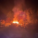 Incendie à La Caffe, Martigny-Combe